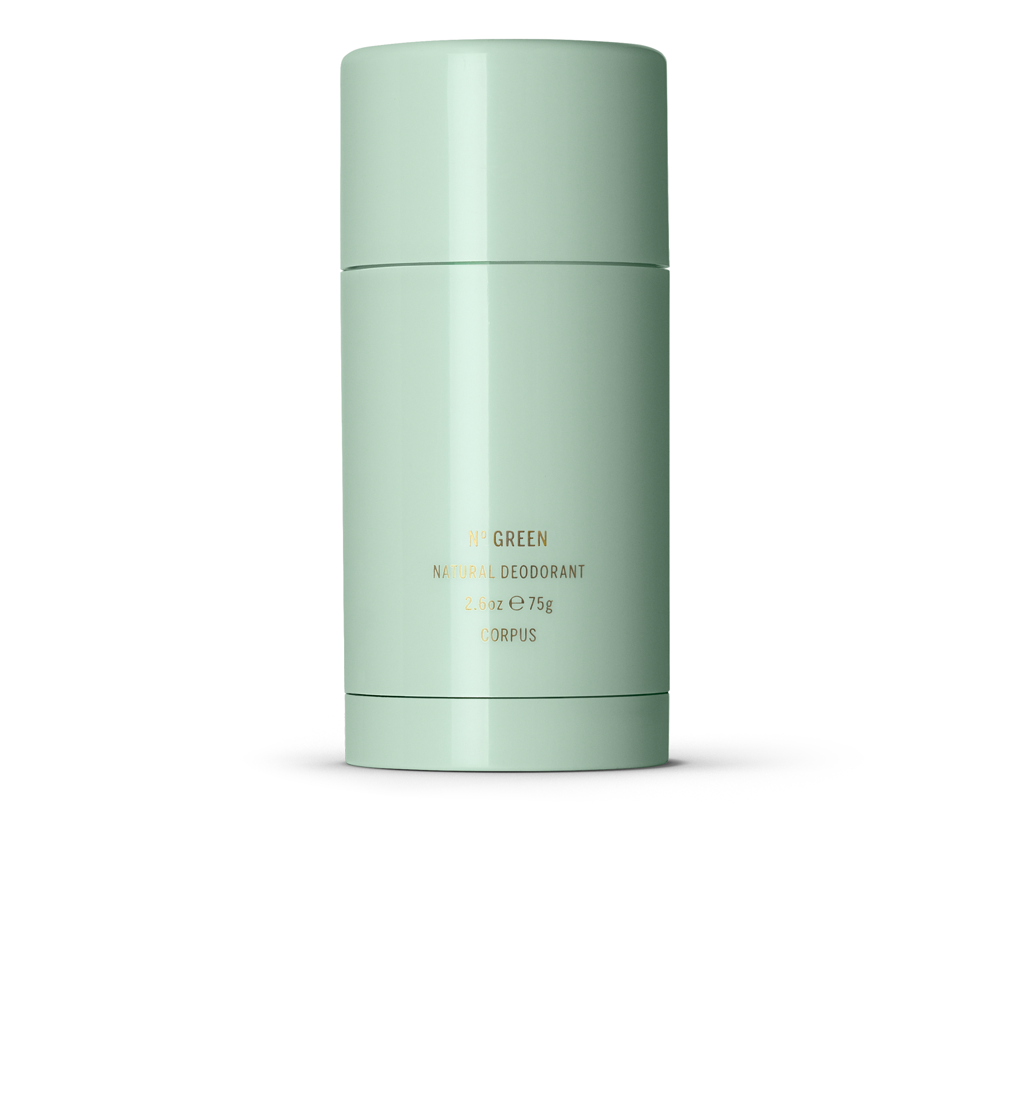 Corpus Natural Deodorant "№ Green" 75g - Натуральний дезодорант - фото №1